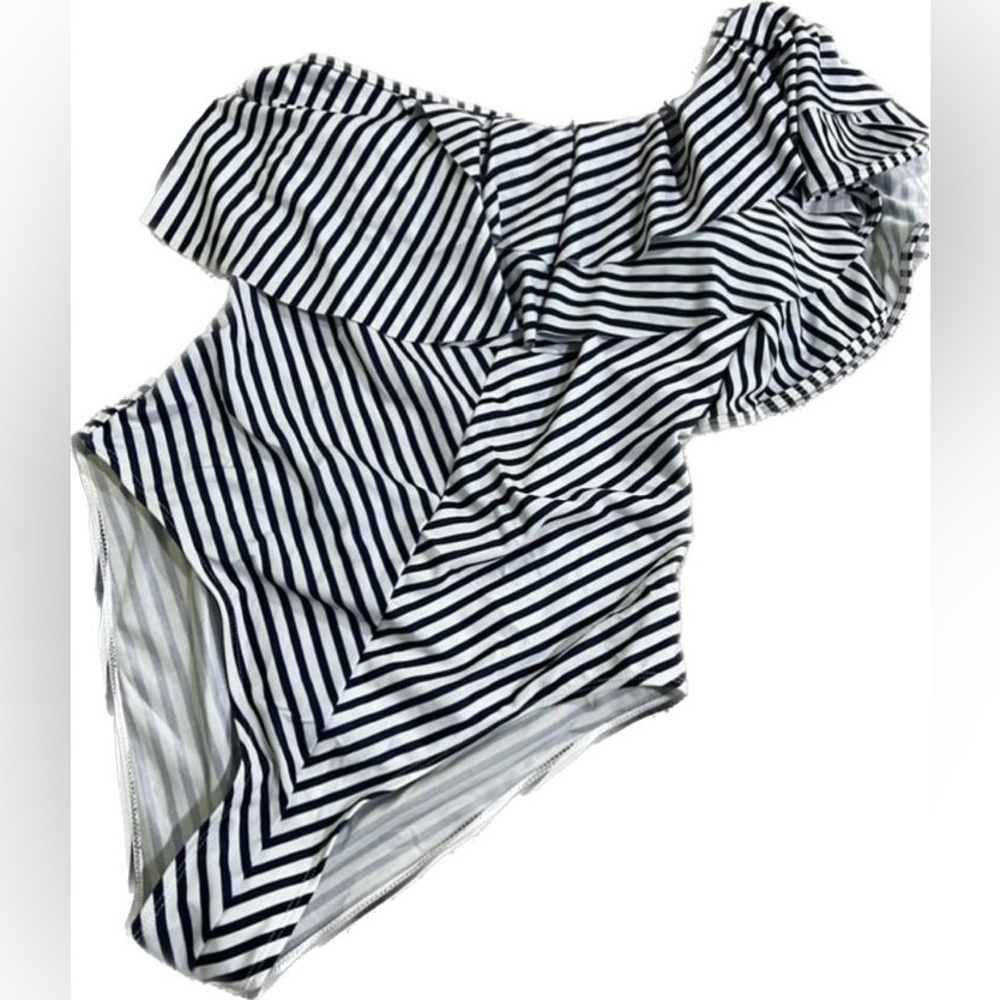 Women one shoulder swim Sz L